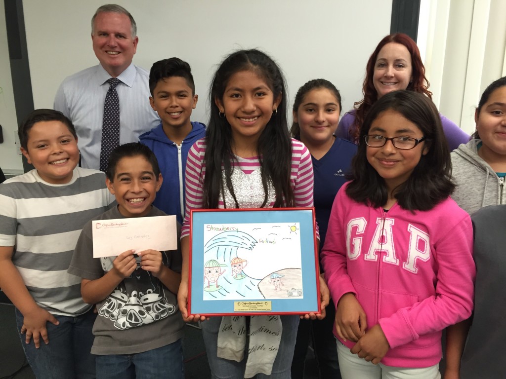 Luz Gonzalez and her fellow students. Courtesy photo.