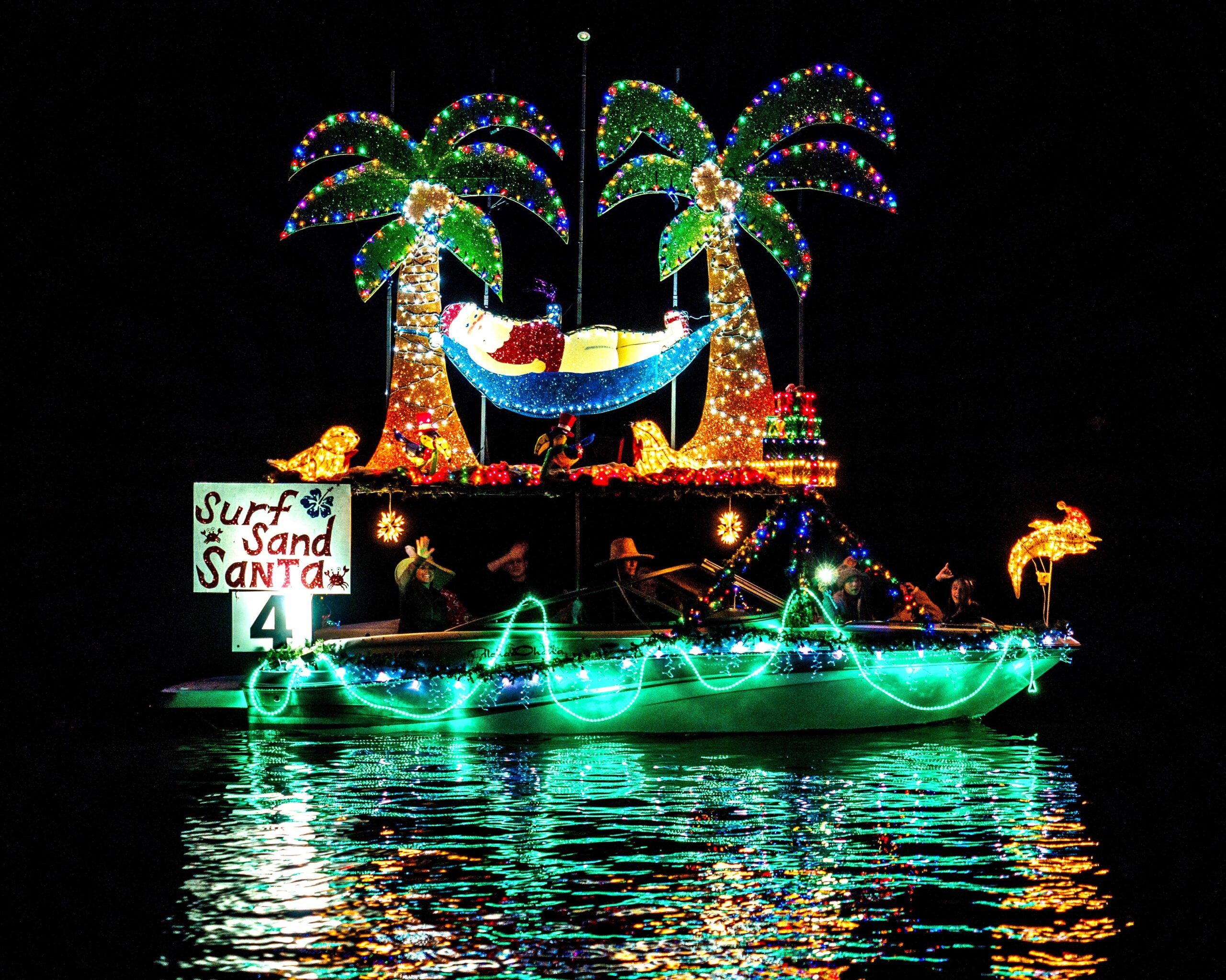 Ventura Harbor Christmas Boat Parade 2024 Alena Aurelia