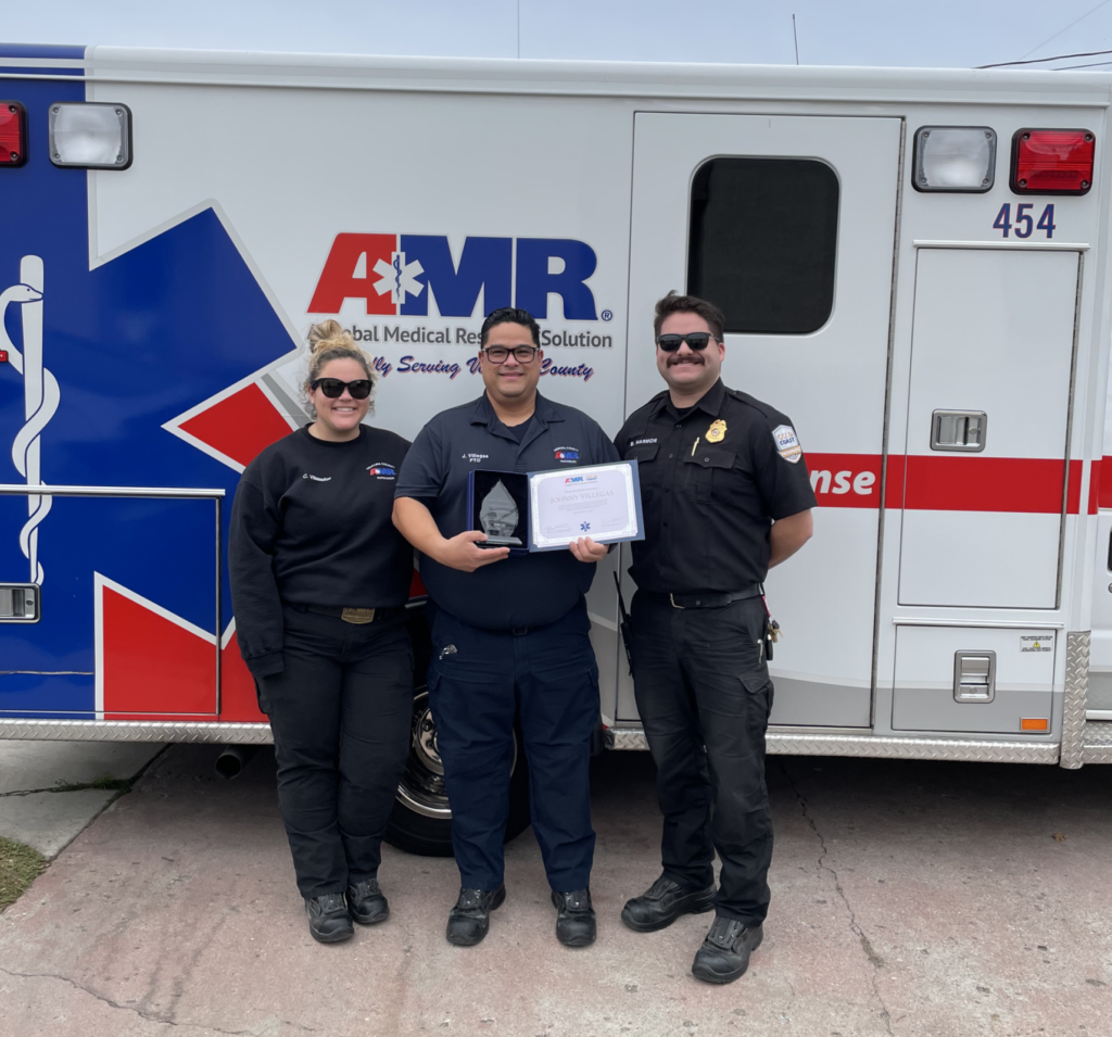 AMR Ventura County paramedic and EMT receive recognition for life ...